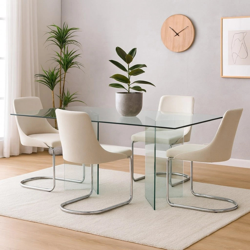 Tavolo fisso Armir 90x77,8h cm, 10 posti