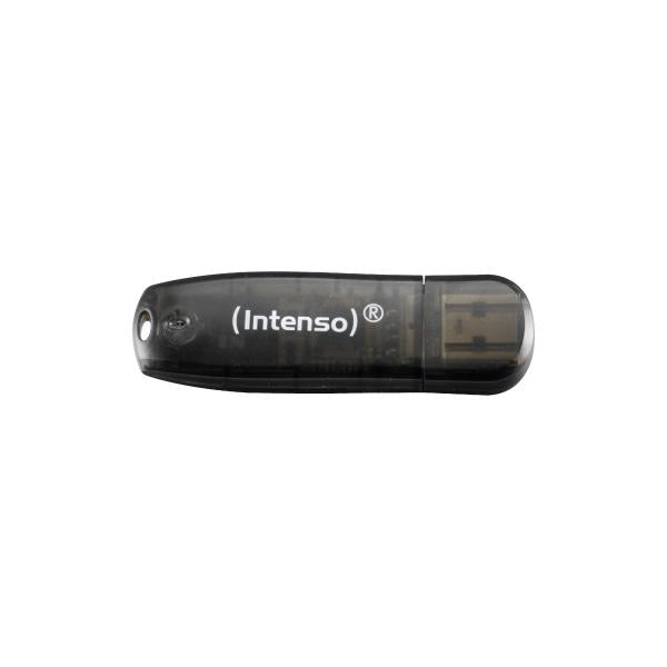 INTENSO PEN DISK RAINBOW LINE 16GB BLACK USB 2.0