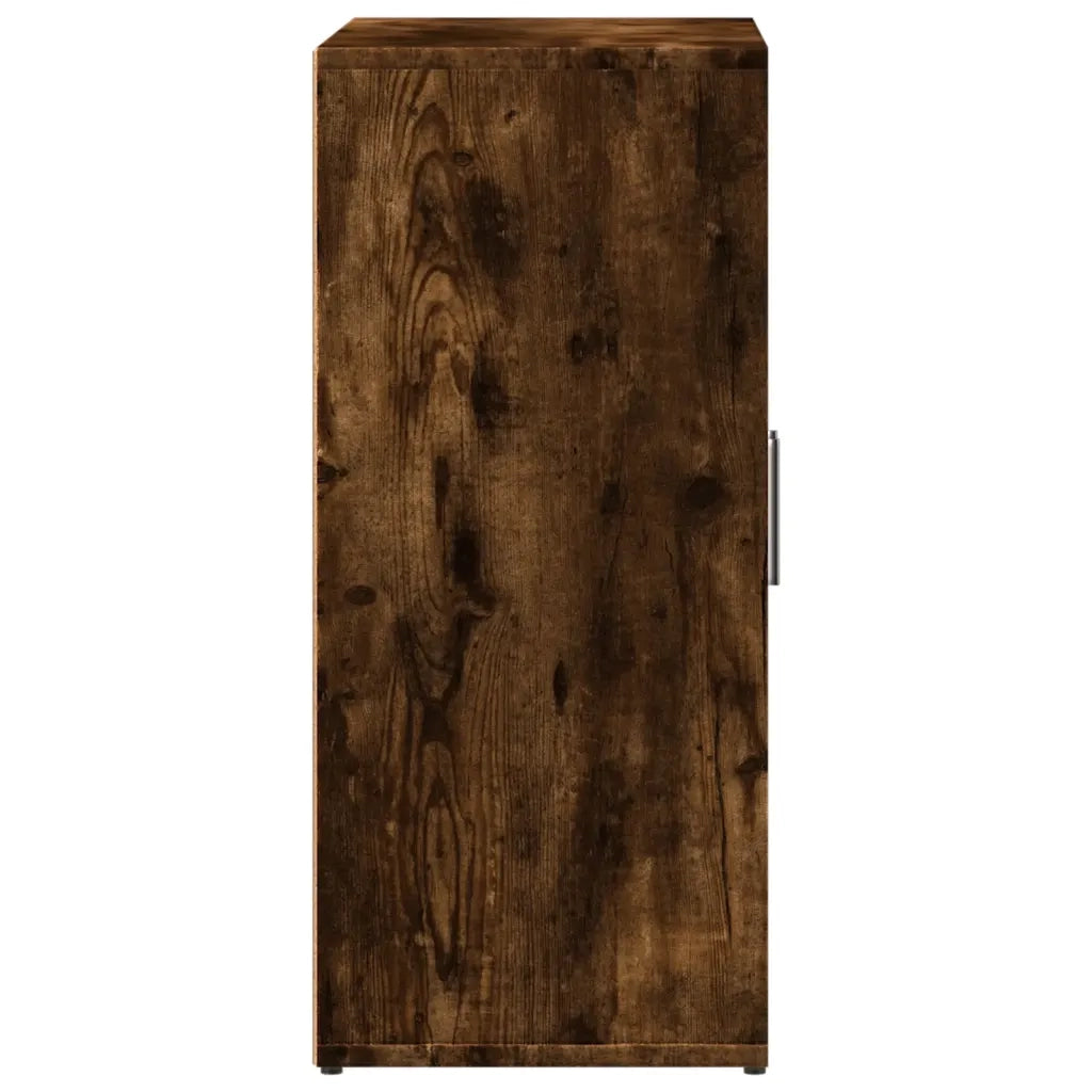 Credenza | Madia | Buffet da pranzo | Armadio da pranzo Rovere Fumo 60x31x70 cm in Legno Multistrato