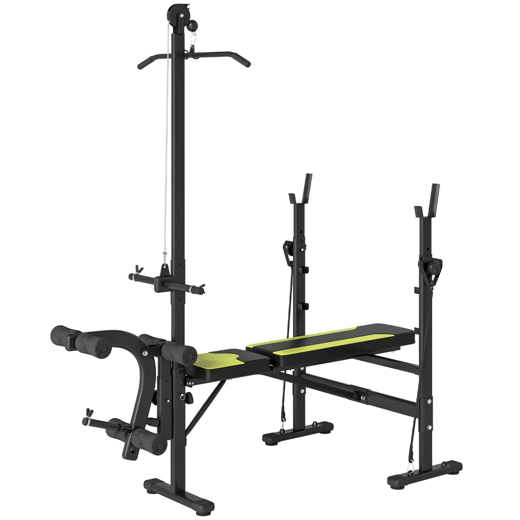 Banc de musculation ¨C Minimal ¨C nero e giallo