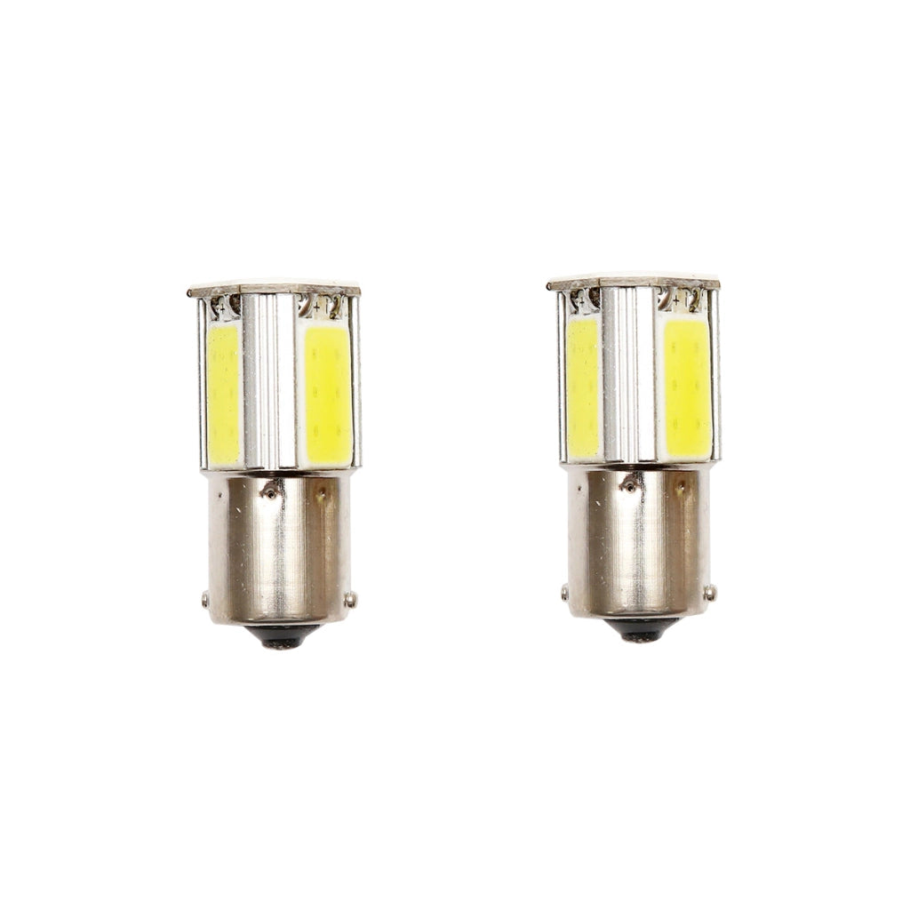 Set di 2 lampadine LED SMD 12V BAU15S 0,10A luce fredda Breckner Germany