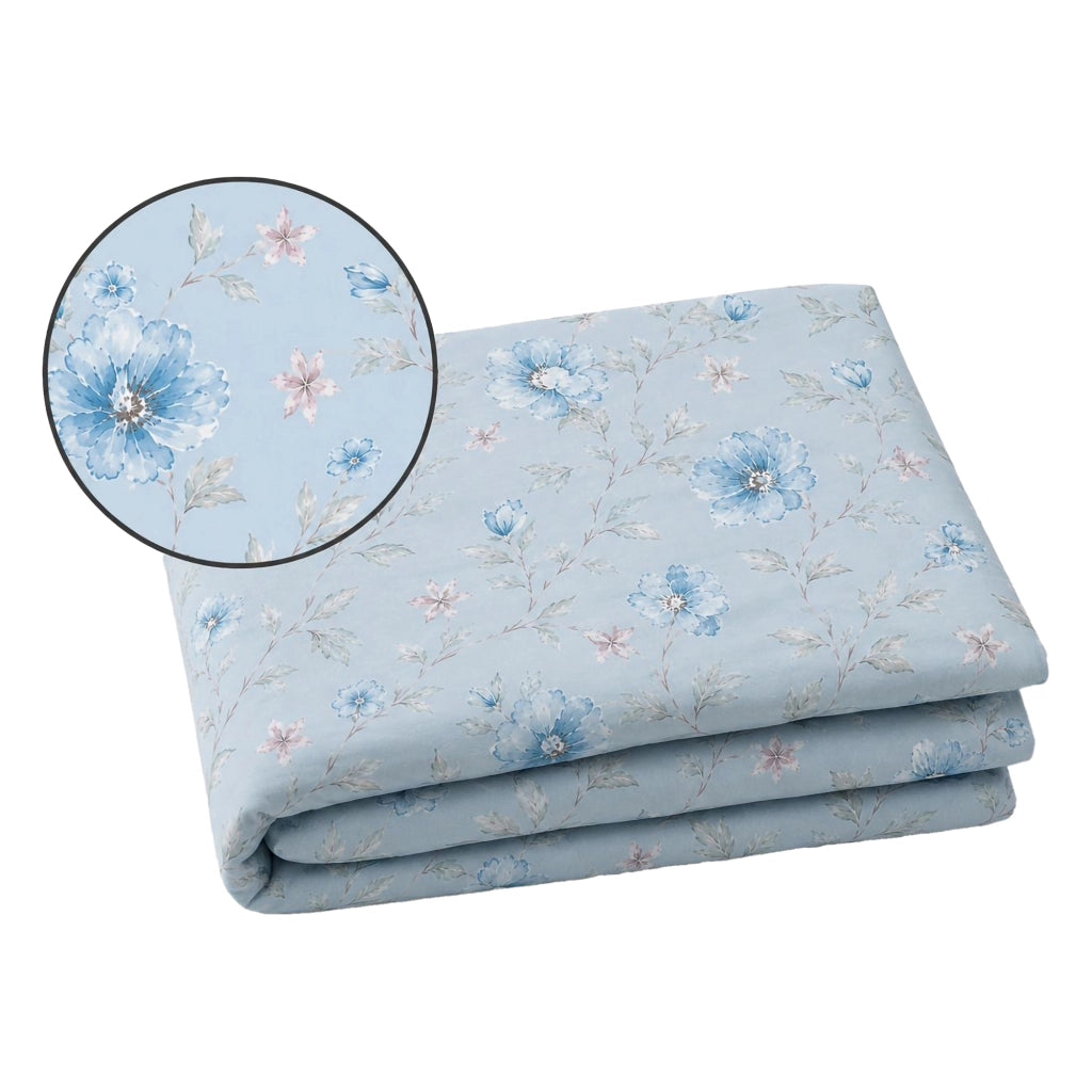 Ropamifa, Copripiumino Matrimoniale Federa Inclusa, 260x200 cm blu