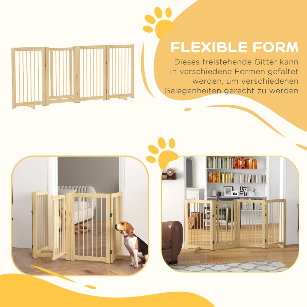Cancello per Cani ¨C Minimal ¨C Legno 220x36x91cm