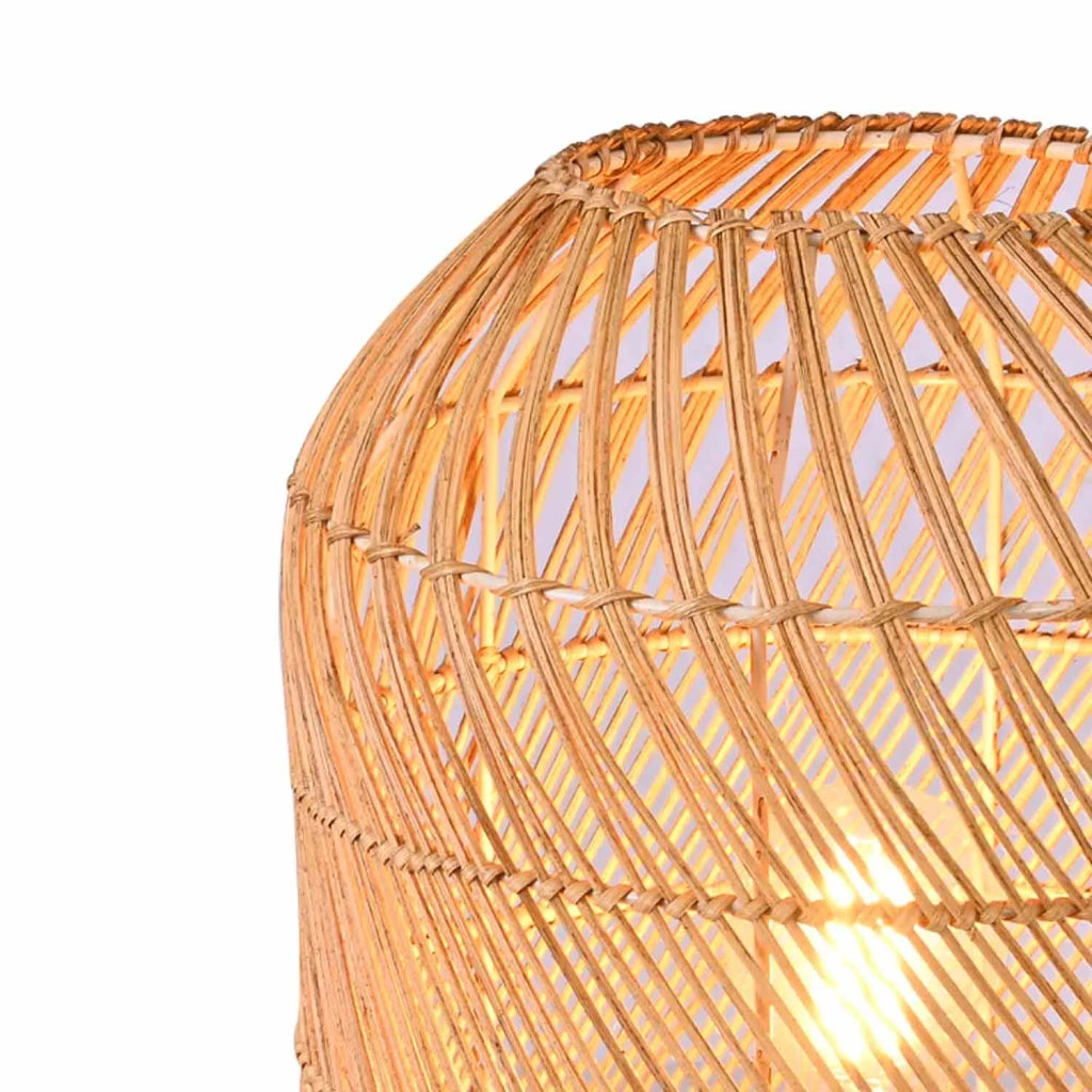 LÚZETE - LAMPADA DA TAVOLO RATTAN ROSALIND
