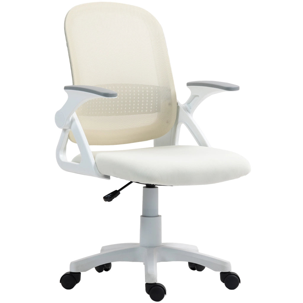 Sedia da ufficio ergonomica ¨C Xylo ¨C rete traspirante con braccioli regolabili, bianco