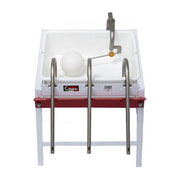 Grifo E3M Riempitrice Manuale a Vaschetta 3 Sifoni Inox Moplen per Bottiglie da 0,375 a 2 L