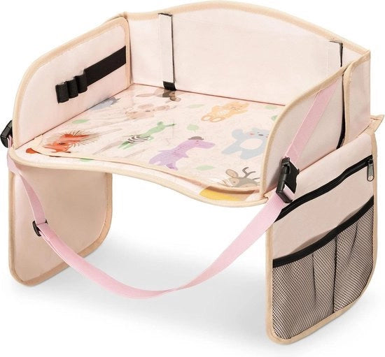 Tavolo da viaggio per bambini - Pieghevole - Tavolo da snack per auto o aereo - Giocare e mangiare in viaggio tavolo da viaggio per bambini 

Specifiche tecniche: 
- Materiale: 
- Dimensioni: 
- Peso: 
- Età consigliata: