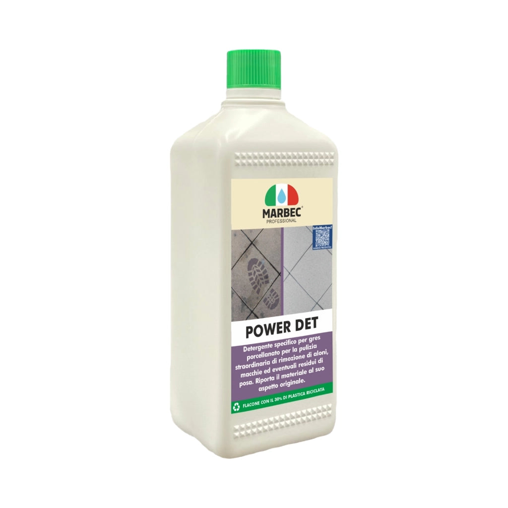 Come pulire il gres porcellanato POWER DET   1LT