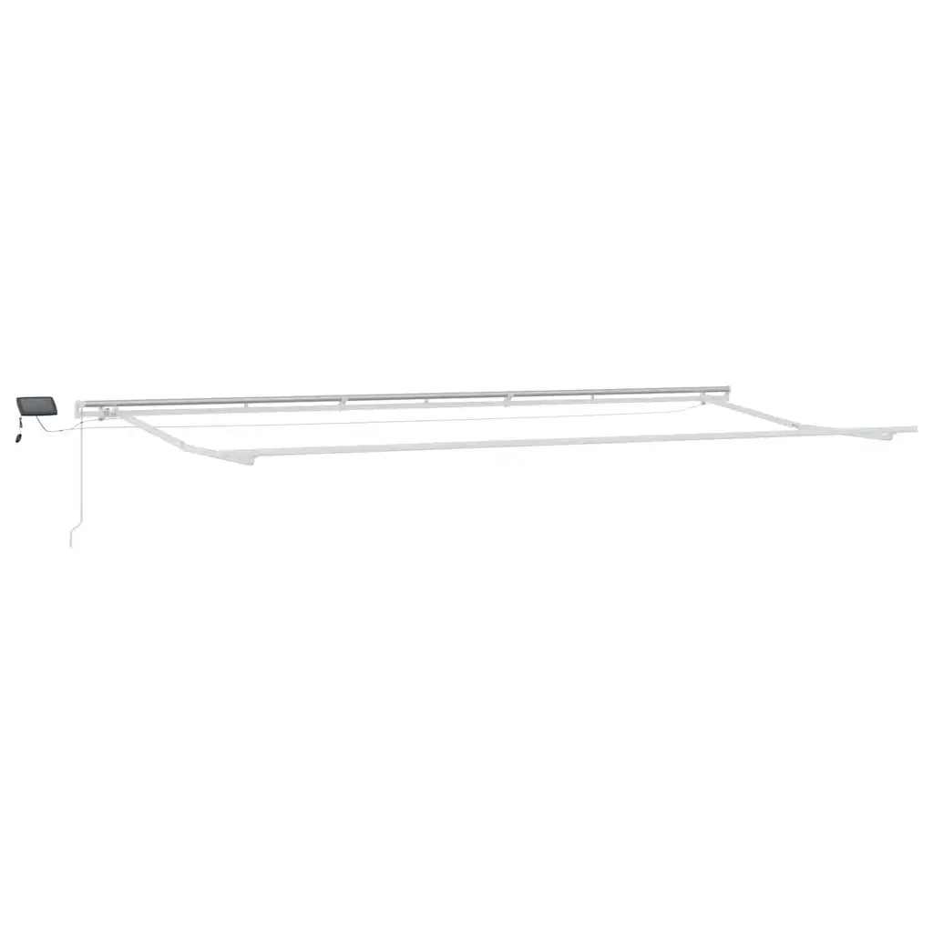 Tenda retrattile Multicolore 600 × 350 cm Tessuto e Alluminio 3331726