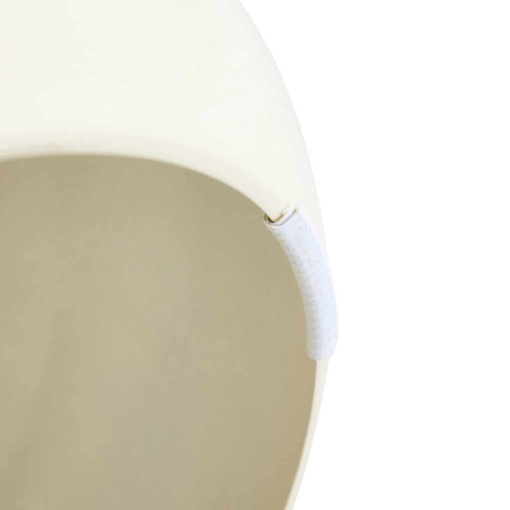 Set di 2 tavolini da caffè impilabili in MDF effetto pietra e struttura in metallo