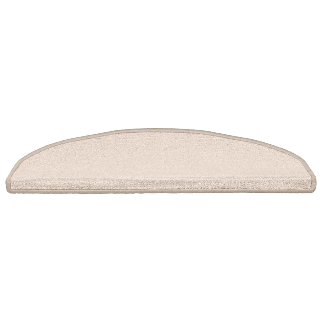 Tappetini per scale autoadesivi Semicircolare 15 pz | Gradini per Scale Tortora
