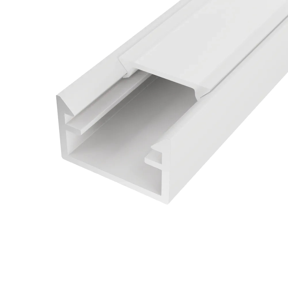 Profilo mini in alluminio bianco 1mt per striscia led