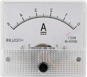 Mini Ampèremetro Analogo Stato di Carga 0-5A DC
