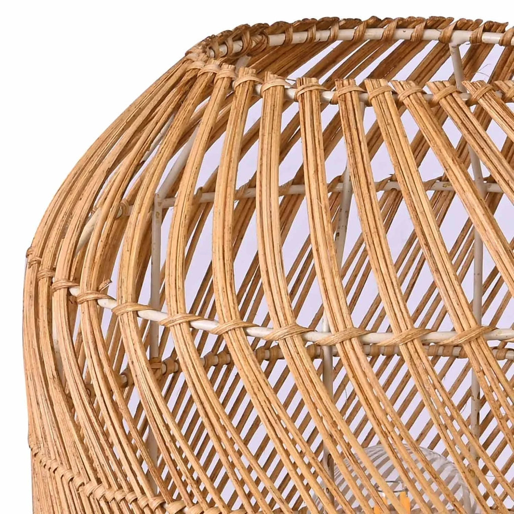 LÚZETE - LAMPADA DA TAVOLO RATTAN ROSALIND