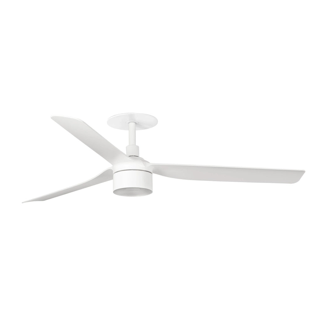 FARO Faro punt tek M Recess Ø1300 Bianco Opaco Acciaio e vetro pale ABS 3P 4000K FARO-33814R3C