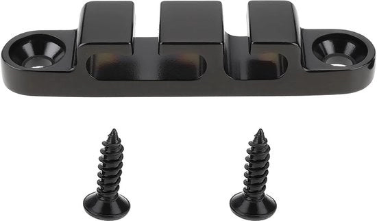 Rettificatore a 3 corde nero per basso elettrico