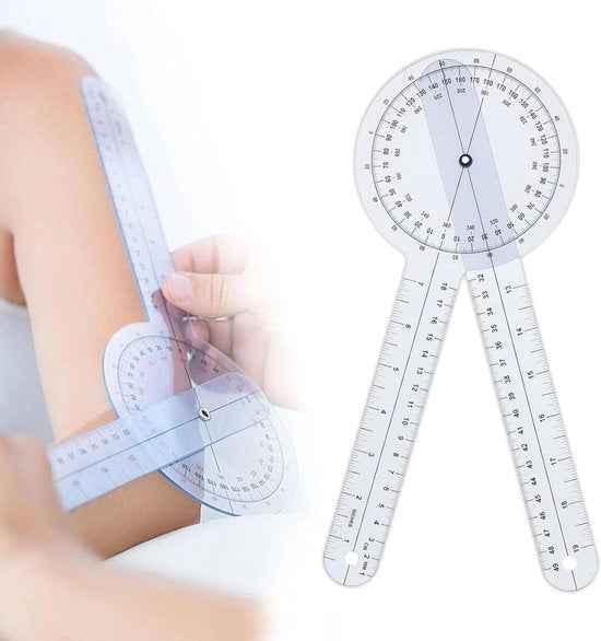 Grado di inclinazione premium per fisioterapia con misurazione angolare 360° e rilevamento della colonna vertebrale.