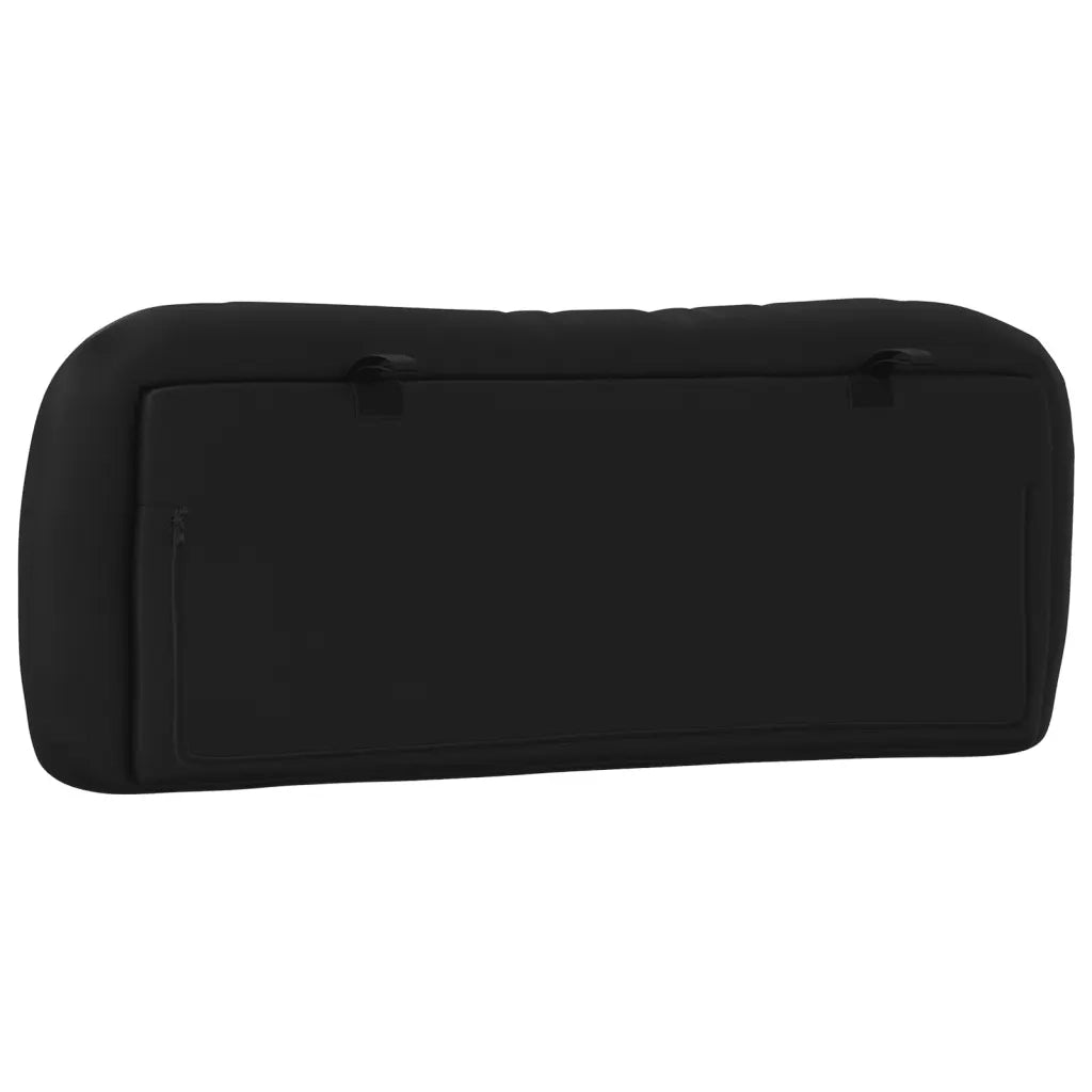 Cuscino Testiera Hvar Nero 100 cm in Similpelle 374556