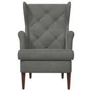 Poltrona | Sedia Relax Grigio Scuro Velluto
