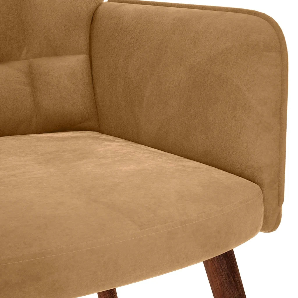 Poltrona Relax Marrone in Velluto 4016818