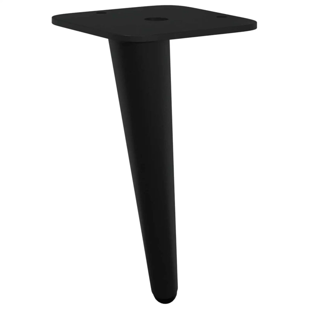 Piedini in Piedi 12 pcs Nero 56 x 56 x 100 mm Ferro 864793