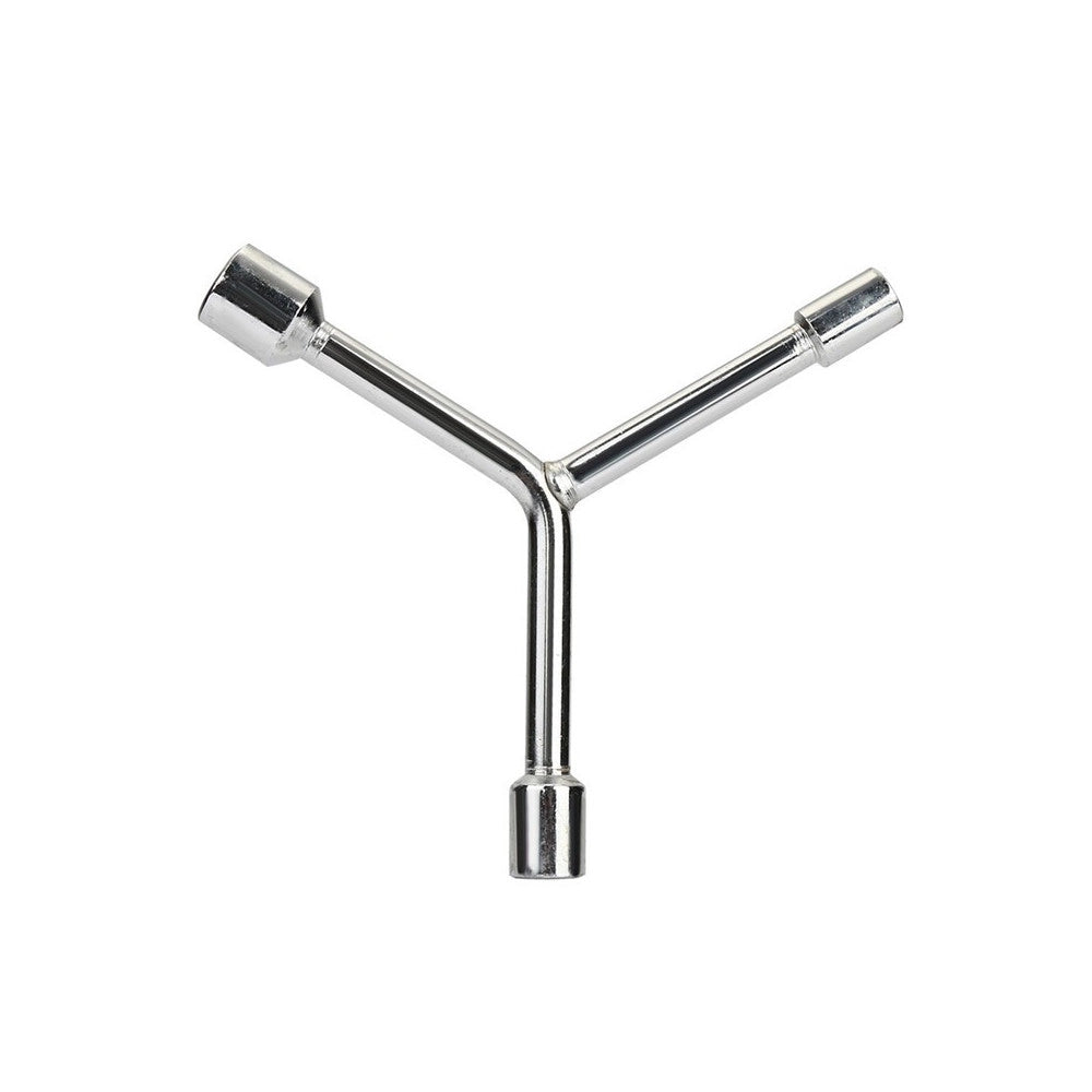 Trade Shop - Chiave Esagonale Bussola Svita Bulloni Cambio Ruota Bicicletta Inox 8-10-12 Cm -
