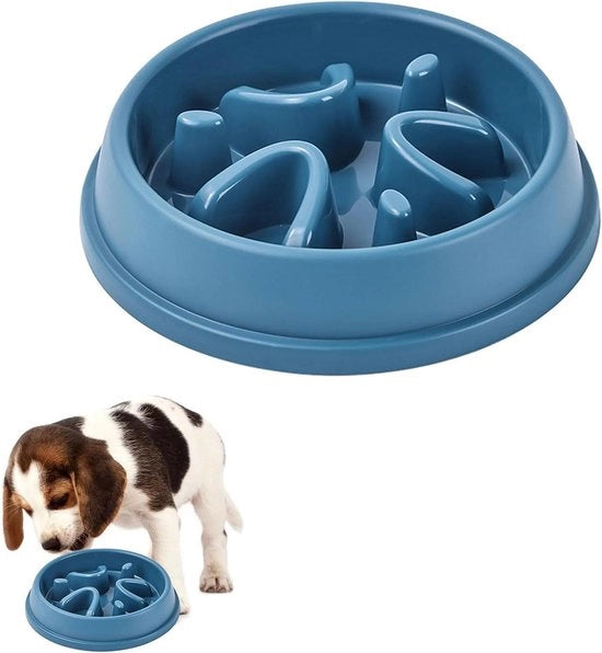 Porta girevole per gatti e piccoli cani - Blu