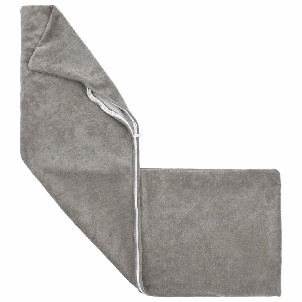 Cuscino HEERLEN Grigio Chiaro 40 x 145 cm Fleece in microfibra 926225
