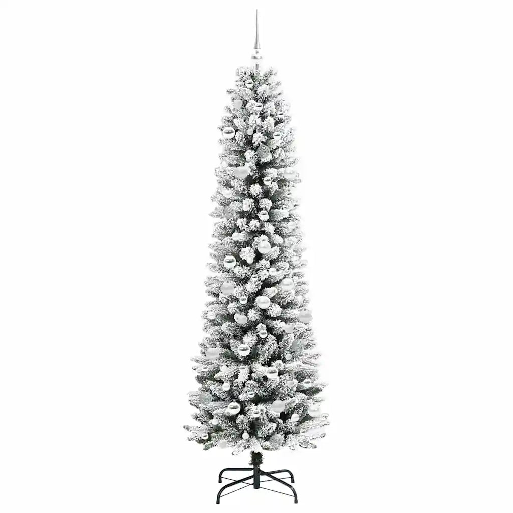 Albero di Natale artificiale Bianco 210 cm 3396122