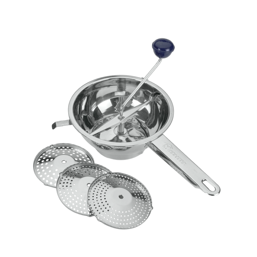 Passalegumi Inox Cm 20 Con 3 Dischi Milly - Metaltex