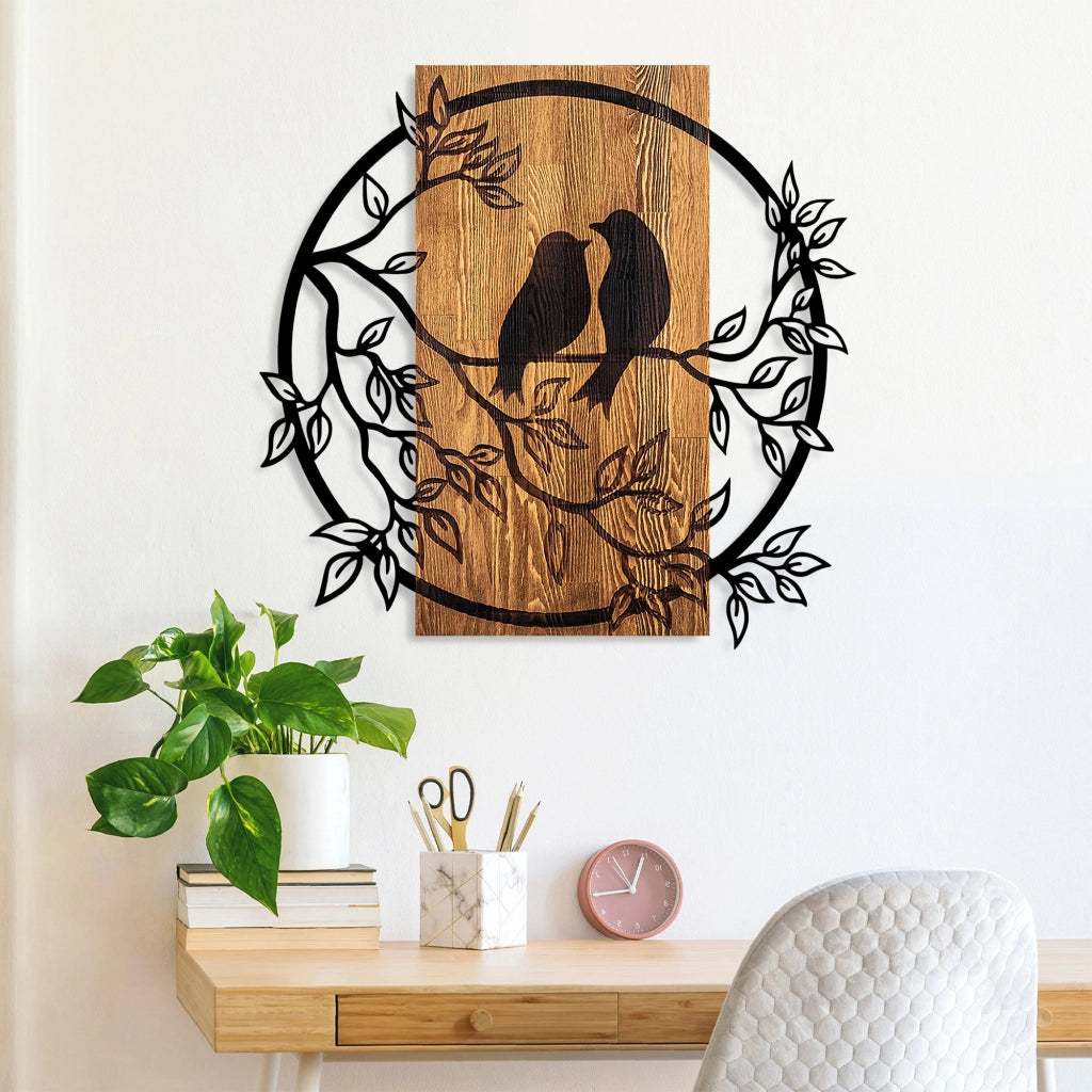 Mitisada, Quadro Materiale Struttura in Metallo, 57x59h cm Nero