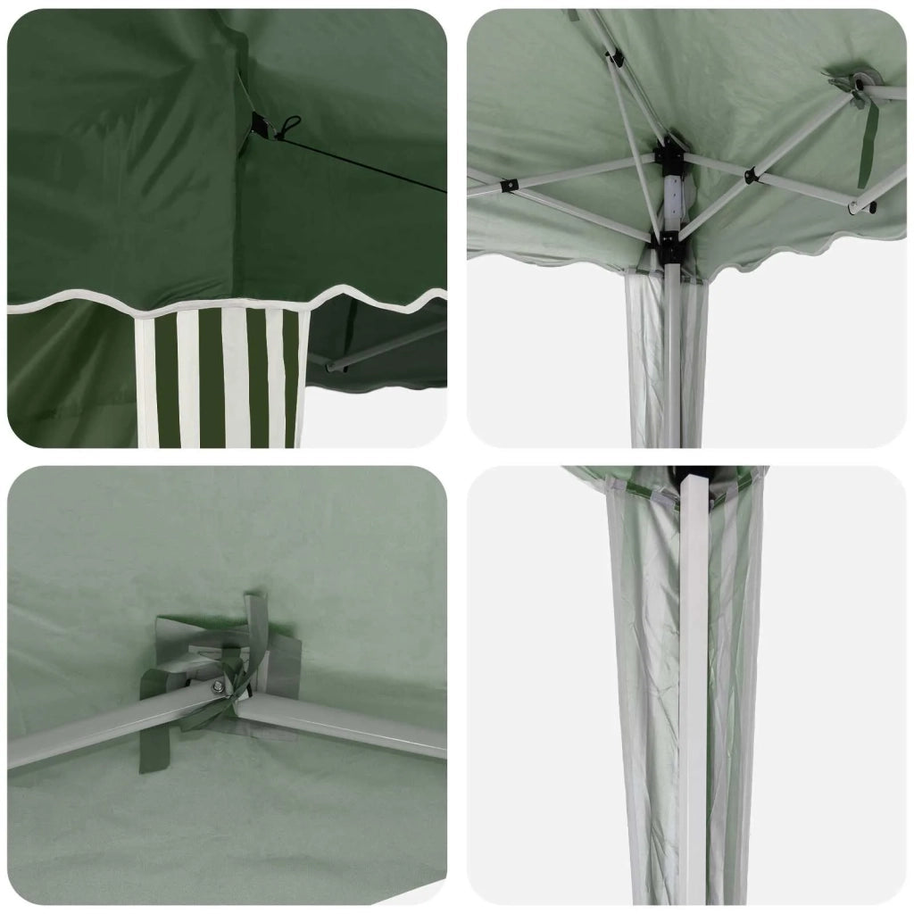 Tenda per feste a pop-up 575 x 289 x 245 cm Verde 42019794