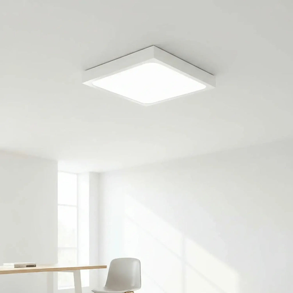 Plafoniera LED Quadrata 18W 4000K IP45 Bianca – V-TAC