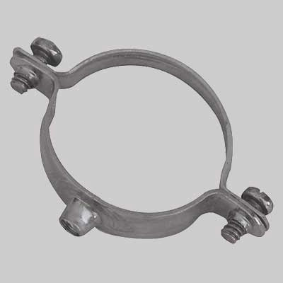 COLLARE FERMATUBO LEGGERO CON FILETTO M6  28     MADE IN ITALY