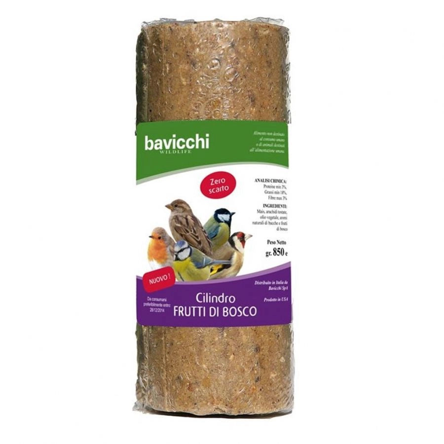 CILINDRO FRUTTI ROSSI PER UCCELLI SELVATICI DA G 850 DI BAVICCHI