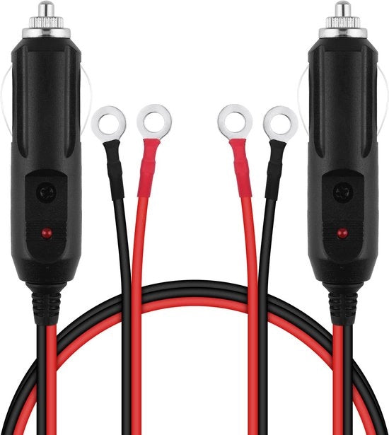Set di 2 Accendini per Auto con Luce LED