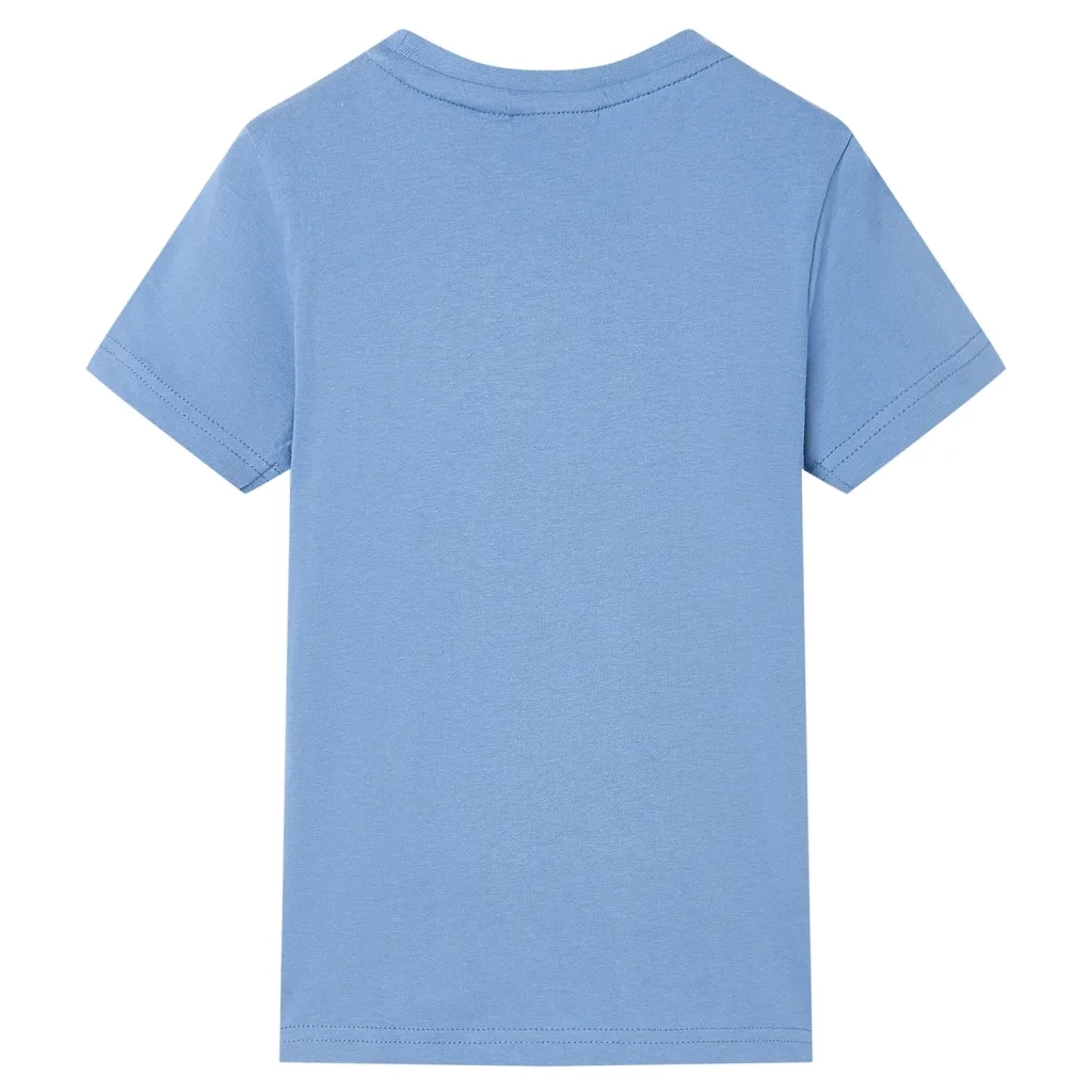 Maglietta da Bambino Blu Medio 128
