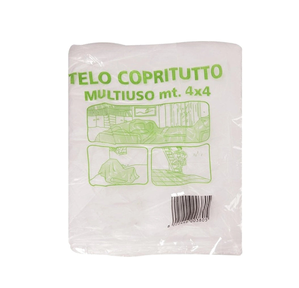 TELO COPRITUTTO PESANTE 4x4 mt - 90 pezzi