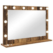 Specchio da Vanit¨¤ Rettangolare Legno vecchio 80 x 55 x 18 cm