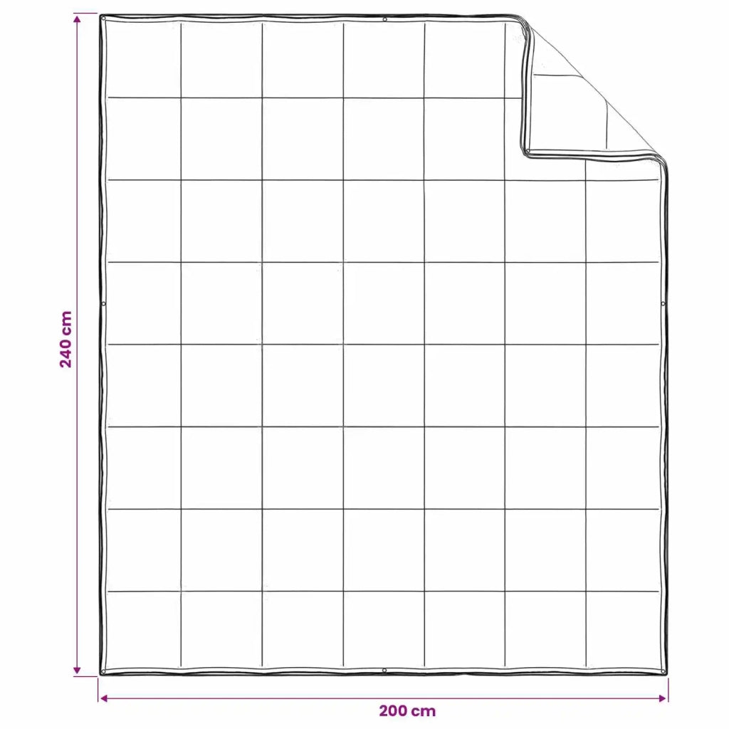 Piumone 200 x 240 cm 100% Cotone Bianco 42041964
