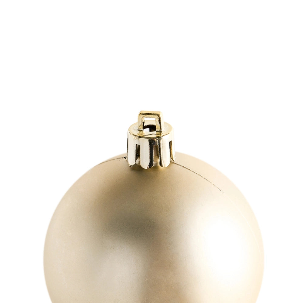 Set di 60 palline di Natale in plastica viola Decorazioni da appendere Stile tradizionale Palline di Natale Albero di Natale Glitter