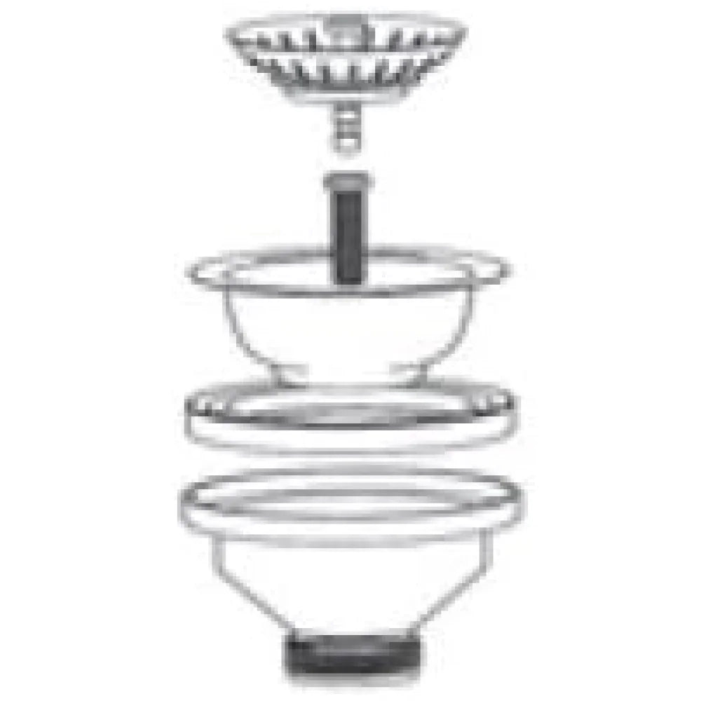 Cr serie 3236 piletta basket senza troppopieno, completa di vite