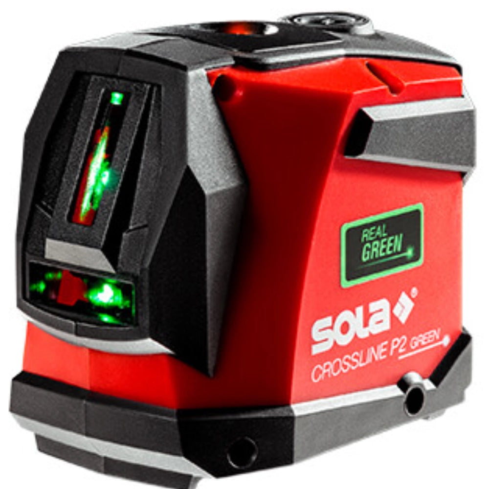 laser autolivellante professionale raggio verde incrociato crossline p2 green