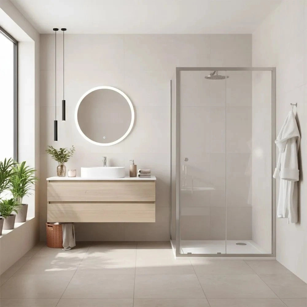 Cabina Doccia Rea Primo Slide 130x100 Chrome