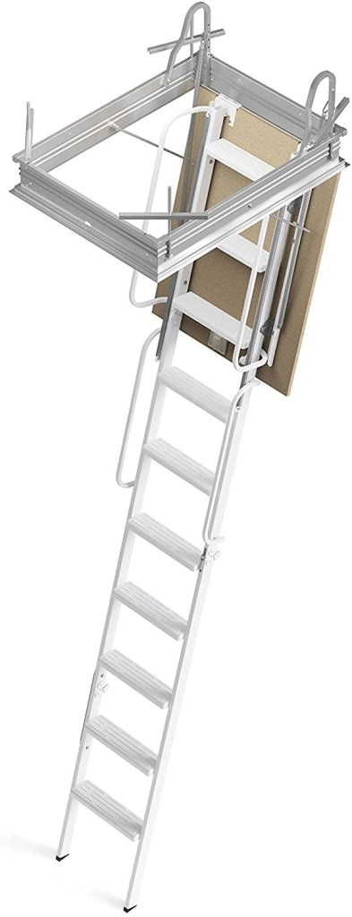 SCALA RETRATTILE PER SOFFITTA 60X90 H300 IN ACCIAIO SCARI 4PZ