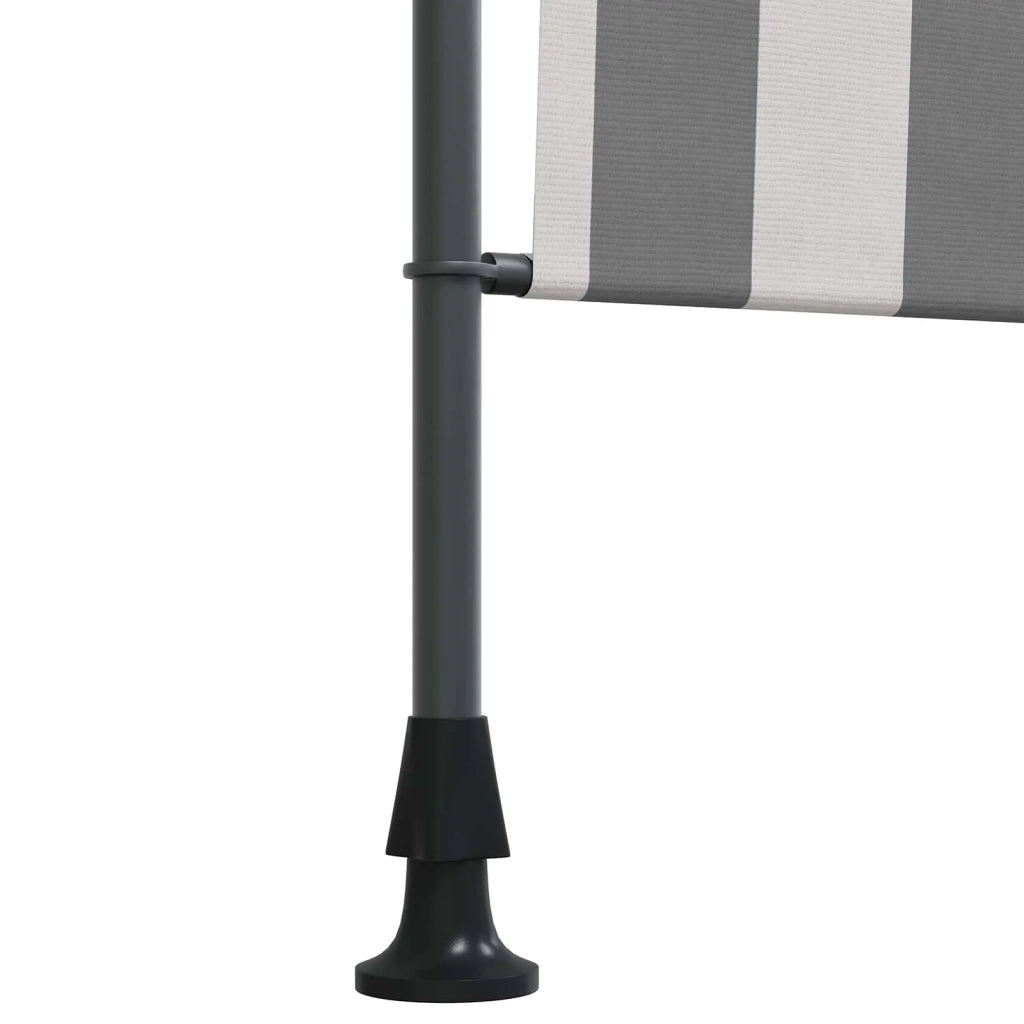 Tenda a rullo | Tenda avvolgibile Esterna Antracite e Bianco 120 x 270 cm