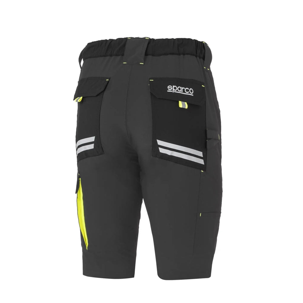BERMUDA DA LAVORO LAREDO- - tg.L - grigio giallo - 1 pezzi SPARCO