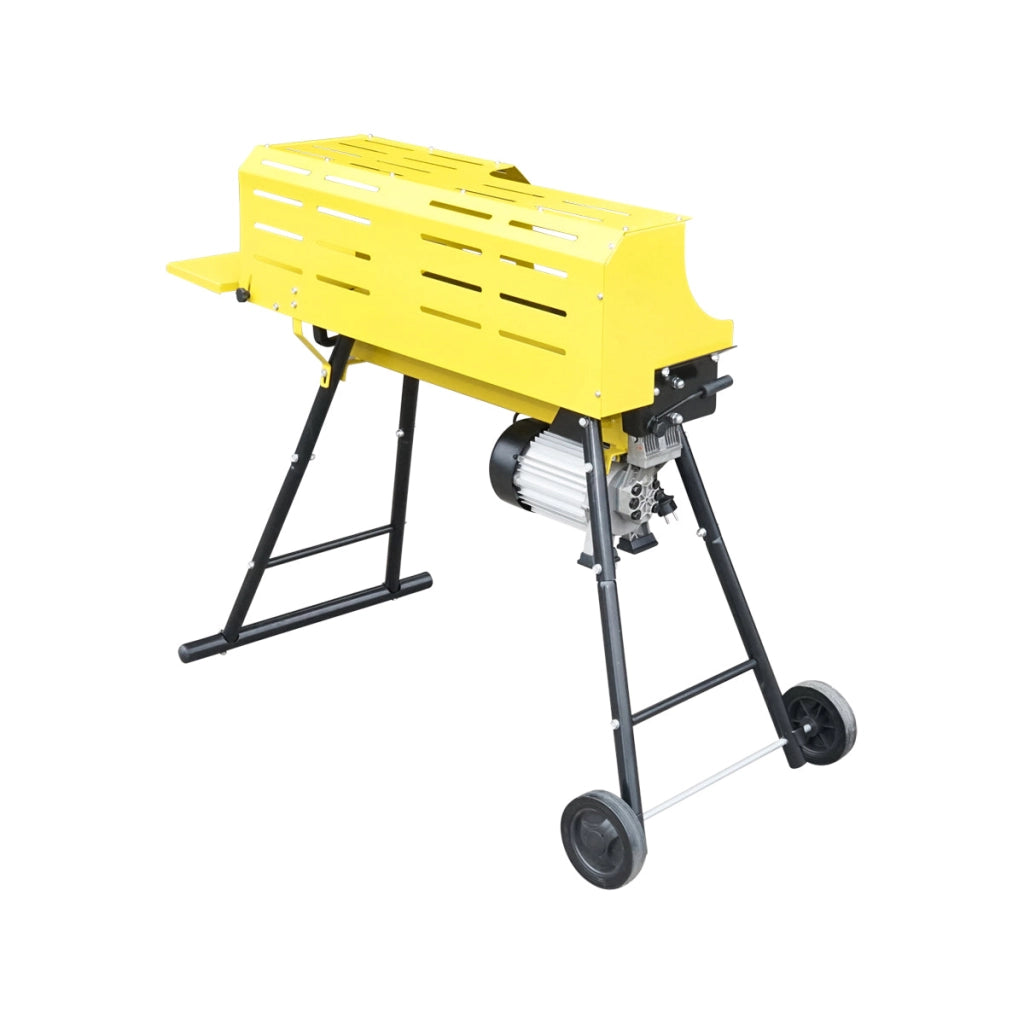 Spaccalegna orizzontale 7T 230V 2kW con supporto in altezza e protezione THOR