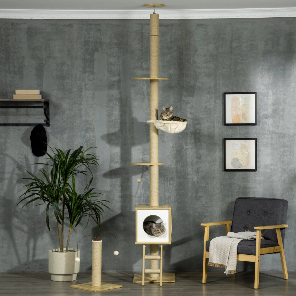 Albero per gatti ¨C Minimal ¨C Beige