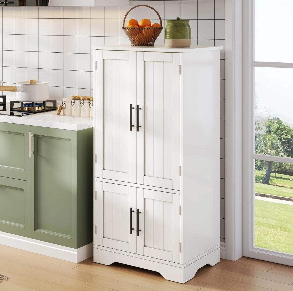 Mobile da cucina 120x60x40 cm in MDF con luce LED a sensore; bianco